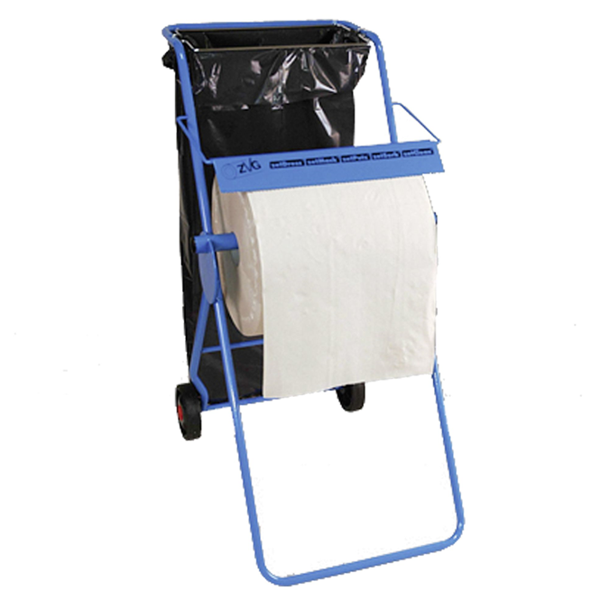 zetMatic Chevalet pour rouleau de papier de nettoyage